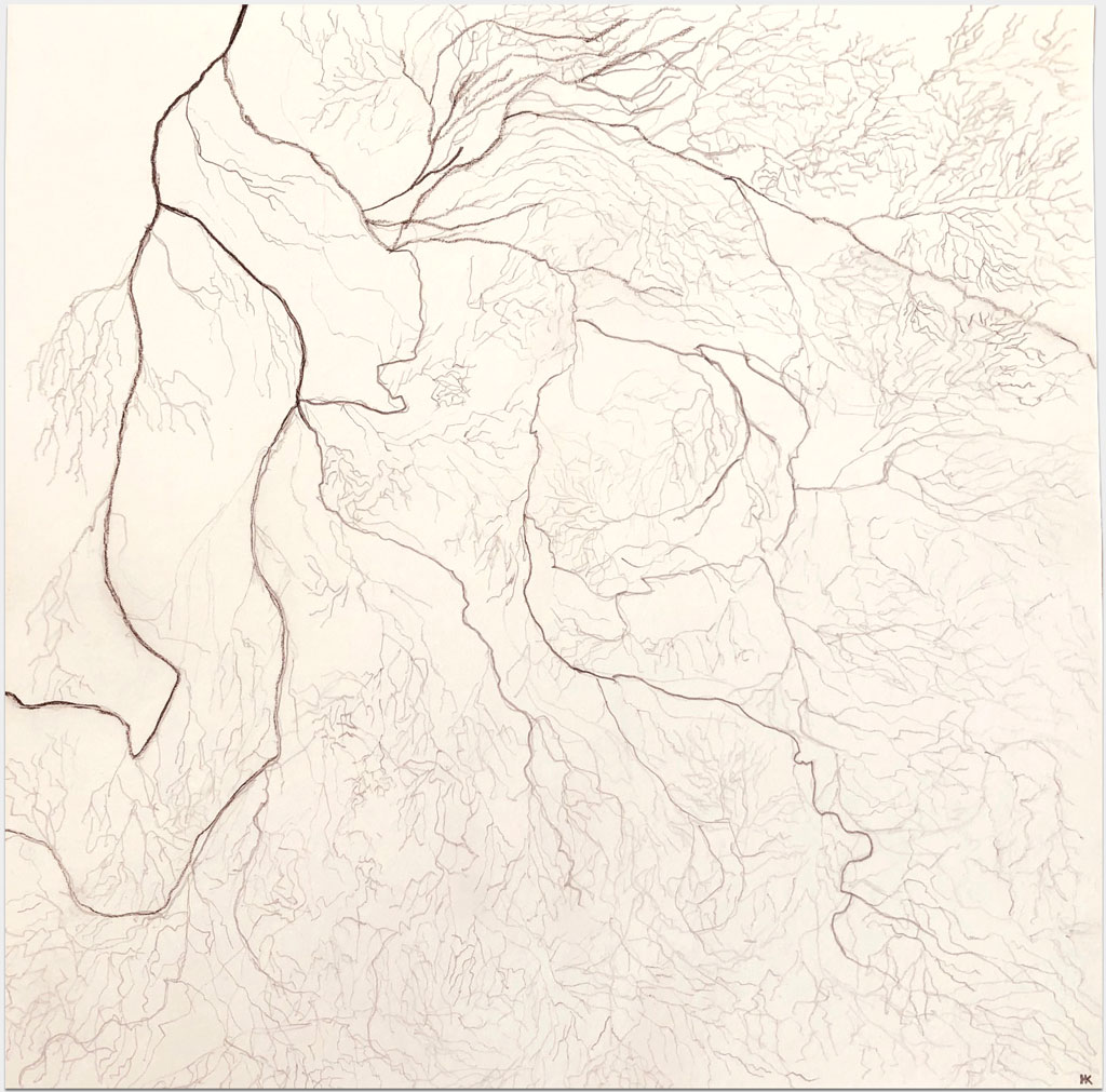 Krassnitzer, Harald, „Ohne Titel“, 20x20 cm, Bleistift auf Papier
